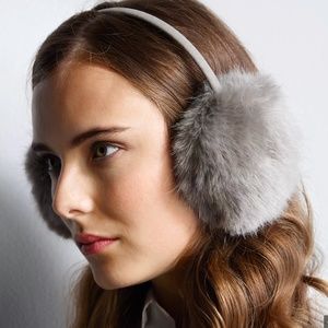NEW RH Restoration Hardware Faux Fur Earmuffs